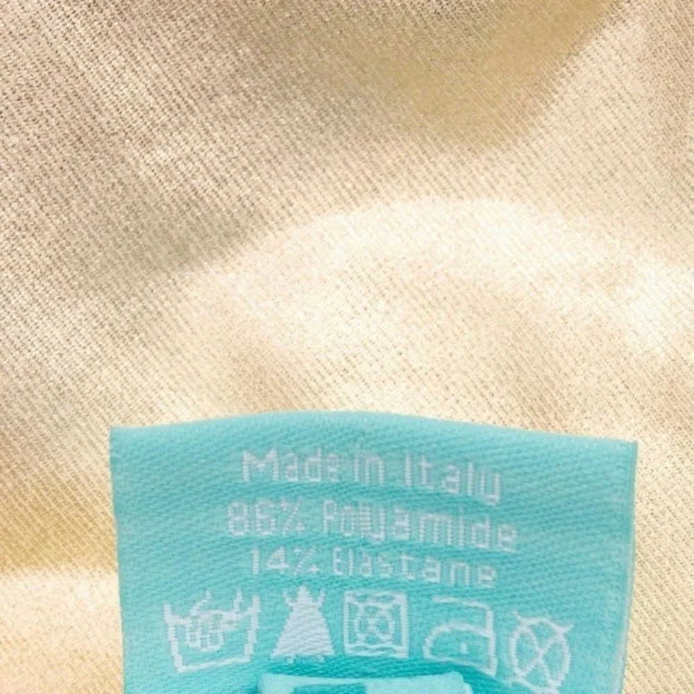 MELISSA ODABASH Ibiza Cut Out One Piece Swimsuit Metallic Effect Gold US M NWT - Picture 7 of 15